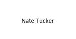 Logo for Nate Tucker (name Only)