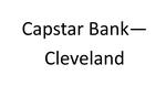 Logo for Capstar Bank - Cleveland Name Only