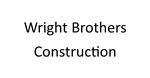Logo for Wright Bros Name Only