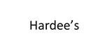 Logo for Hardee's Name Only