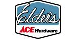 Logo for Elder's Ace Hardware w/ logo