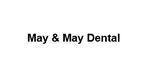 Logo for May and May Dental - Name Only