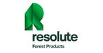 Logo for Resolute Forest Products with Logo