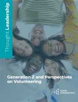 Generation Z and Volunteering