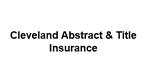 Logo for Cleveland Abstract & Title Insurance - Name Only