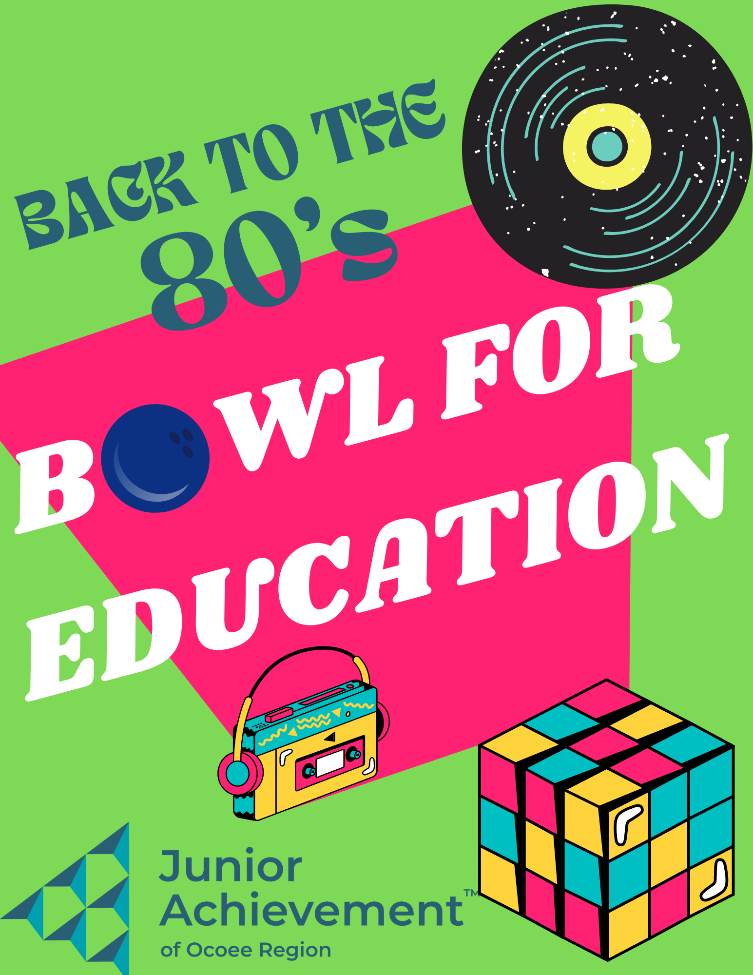 2023 JA Back to the 80's Bowl for Education
